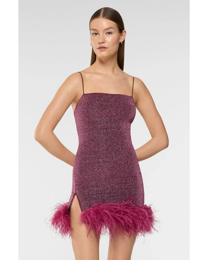 Lumiere Plumage Mini Dress