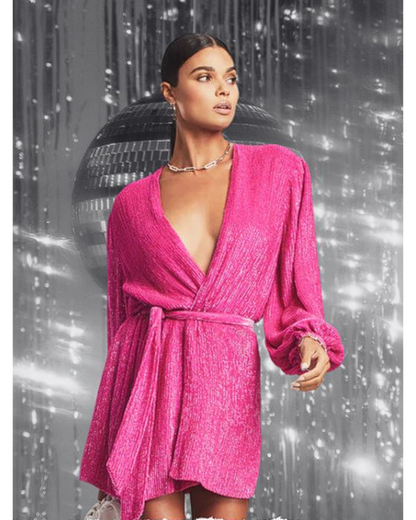 Gabrielle Sequin Robe