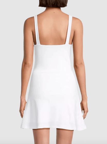 Callie Luxury Embellished White Party Dress - Endless